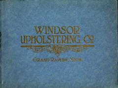 Trade Catalog, Windsor Upholstering Company, The Line of Solid Comfort