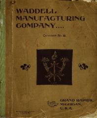 Trade Catalog, Waddell Manufacturing Company, Revised Price List No. 18