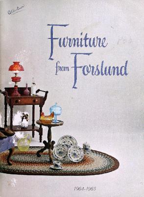 Trade Catalog, Carl Forslund, Inc., Furniture From Forslund, 1964-1965