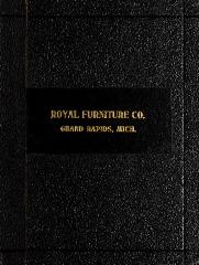 Trade Catalog, Royal Furniture Company and Robert W. Irwin Company, Library No. 9