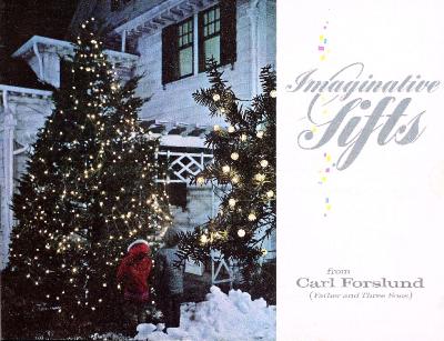 Trade Catalog, Carl Forslund, Imaginative Gifts