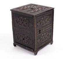 Bank, Black Iron Safe