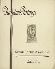 Grand Rapids Brass Company, Furniture Fittings, Supplement to Catalog No. 24