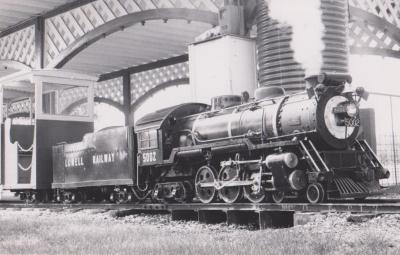 Postcard, Photograph of Lowell Railway