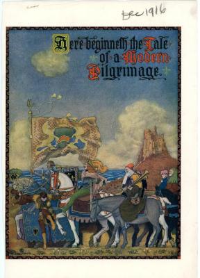 Magazine Pages, Here Beginneth the Tale of a Modern Pilgrimage