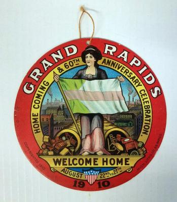 Advertisement, Grand Rapids Homecoming and 60th Anniversary Celebration