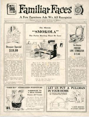 Advertisement, Familiar Faces, A Few Furniture Ads We All Recognize