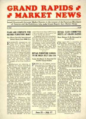 Periodical, Grand Rapids Market News, Greatest Field Day Ever Planned