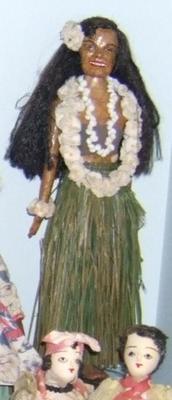 Doll, Hawaiian Dancer