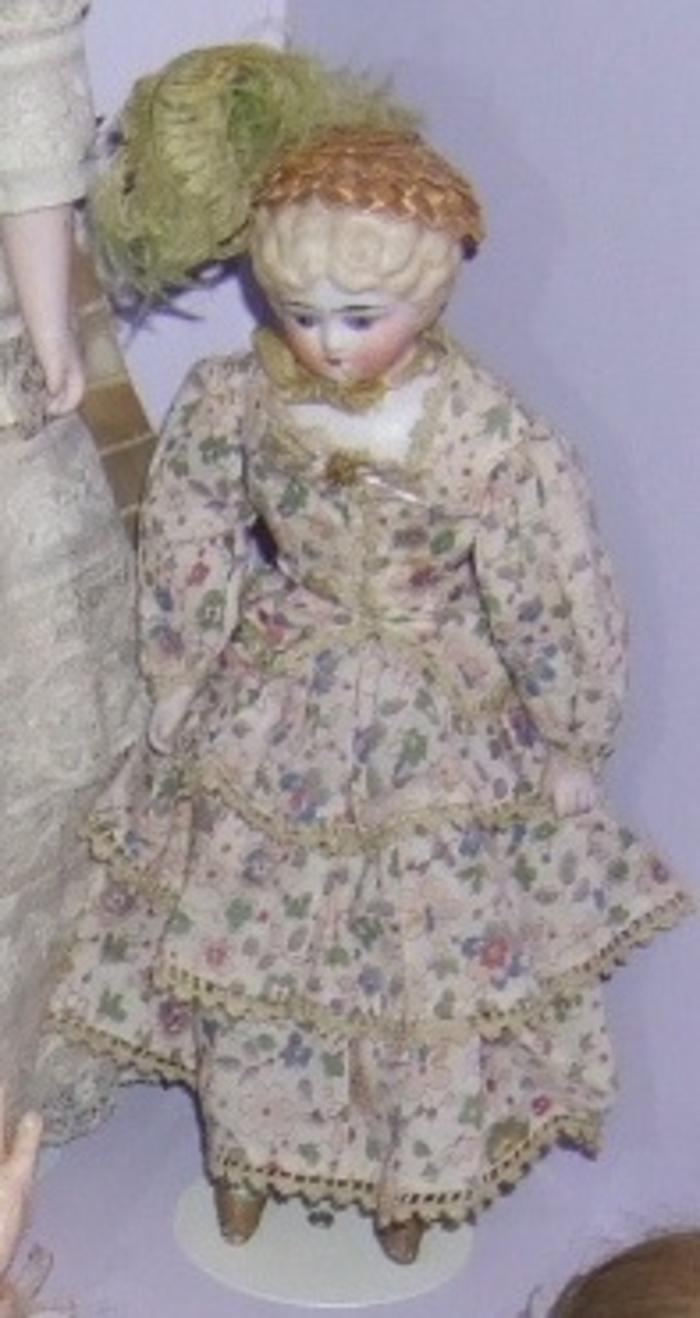 Doll, Girl In Cotton Dress