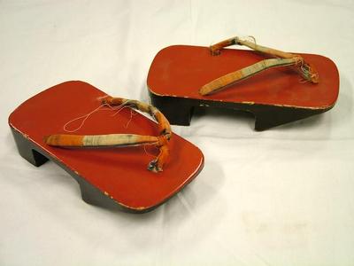 Child's Japanese Platform Sandals, Pair