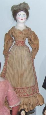 Doll, Cartwright, Shoulder Head Woman