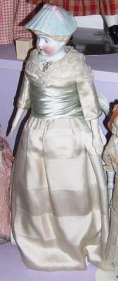 Parian Doll In Bonnet And Tucker