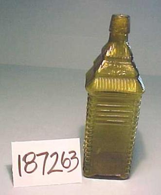 Bottle, Log Cabin Design, Drake's 1860 Plantation X Bitters