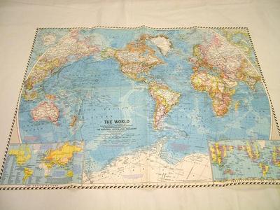 Map, World