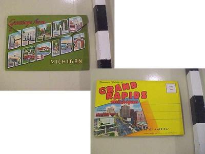Souvenir Postcard Folio, Grand Rapids, Mi