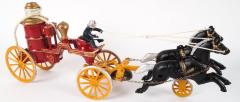 Toy, Horse-drawn Pumper Wagon