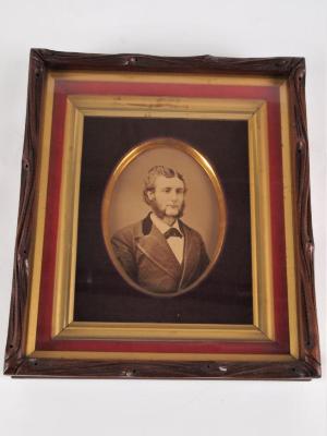 Framed Photograph of Charles Henry Ray (1856-1881)