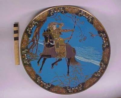 Cloisonne Plaque, Japanese