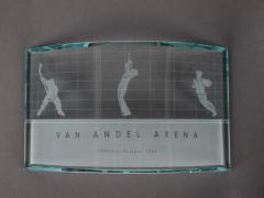 Plaque, Glass