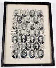 Halftone Photograph, Common Council Of Grand Rapids, Mi, 1902-1903