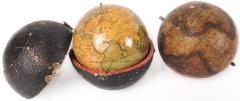 Globes And Holders, 4 Pieces