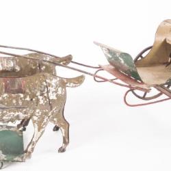 Toy, Goats And Cart