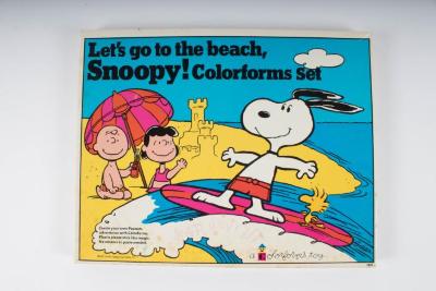 Colorforms, Let's Go To The Beach, Snoopy!