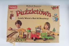 Toy, Richard Scarry's Puzzletown, Lowly Worm's Rail and Roadway