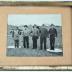 Framed Gelatin Silver Photograph of Five Men With Guns.