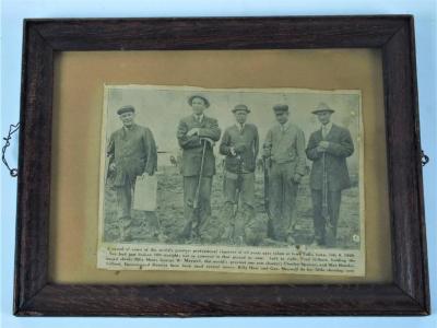 Halftone Print, Five Shooters, 1929