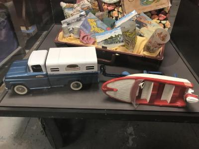 Toy Boat And Motor