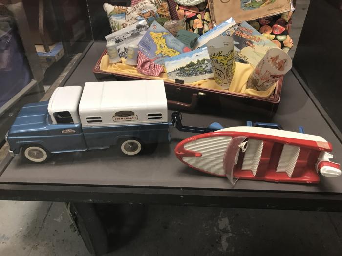 Toy Boat And Motor