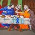 Beaded Tapestry, The Last Supper 