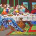 Beaded Tapestry, The Last Supper 