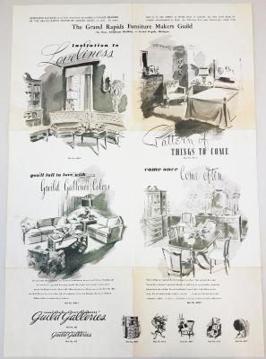 Grand Rapids Public Museum Collections Organization Grand Rapids Furniture Makers Guild