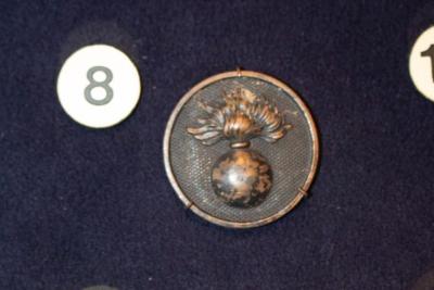 Insignia, Collar Disc, Ordinance Department, U.S. Army