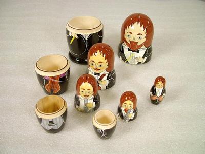 Orchestra Nesting Dolls Or  Boxes